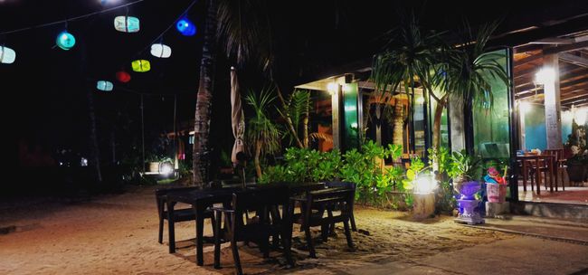 Beachside restaurant
