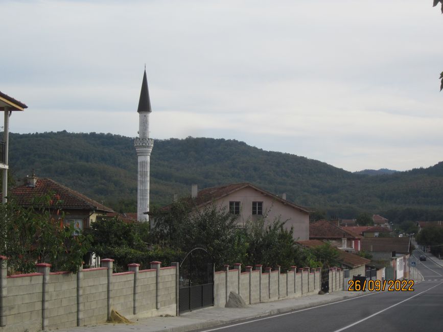 Moschee im bulgarischen Dorf