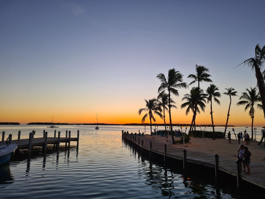 Key West - Baracudas und Sonnenspektakel.