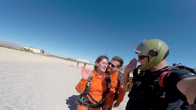 Skydiving - done