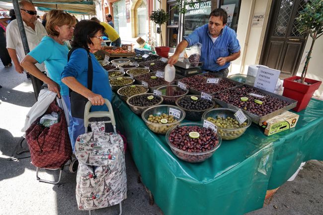 Was würde man auf Kreta kaufen, wenn nicht Oliven?
