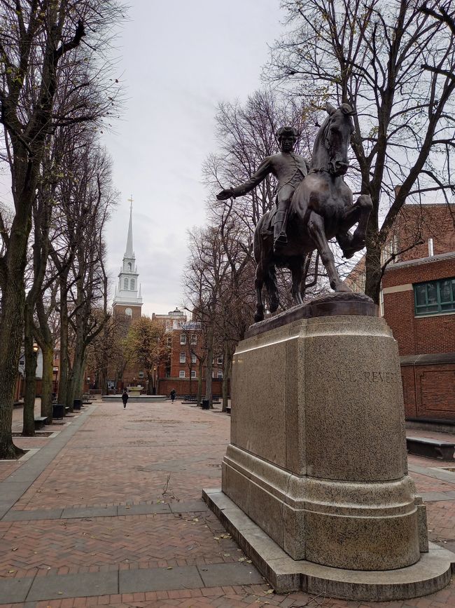 Nationalheld Paul Revere warnte die Kolonisten vor den Rotröcken 