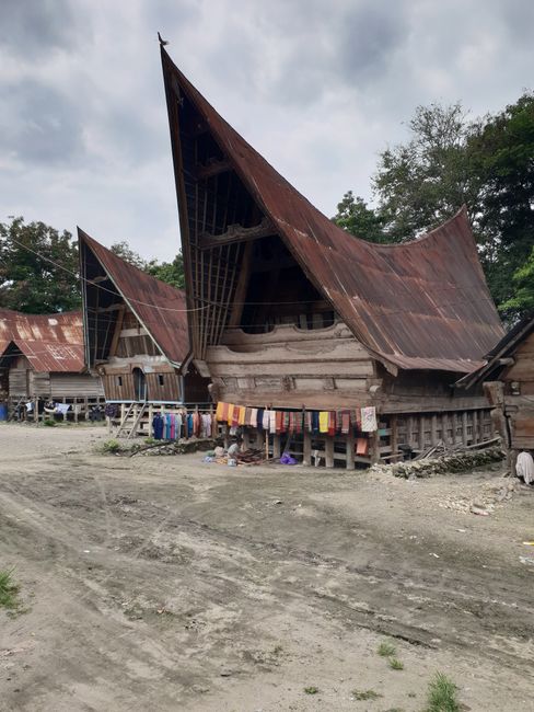 Älteste Batak-Dorf im Lake Toba 