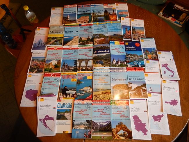 Travel guides Womo series for all countries