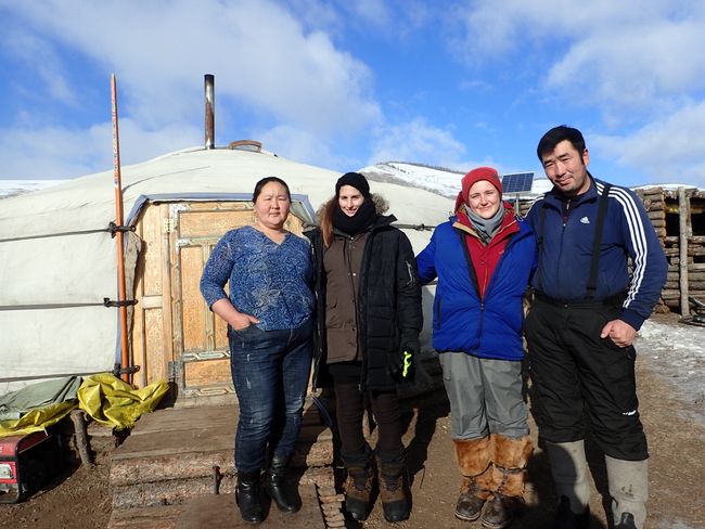 Unsere mongolische Gastfamilie