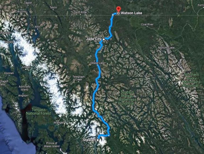 BLOG 9 - Stewart-Cassiar HWY Part 2 into Yukon