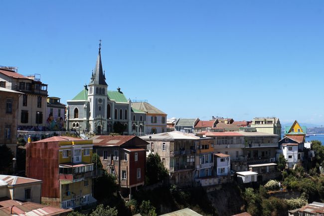Valparaiso and Santiago de Chile