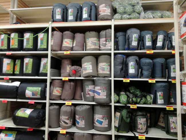 Schlafsack-Paradies: Canadian Tire