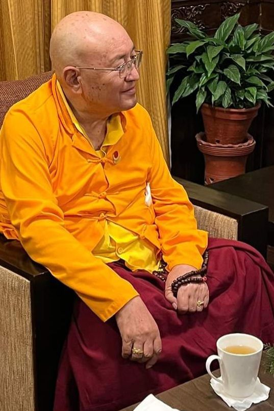 My precious teacher Sonam Jorphel Rinpoche
