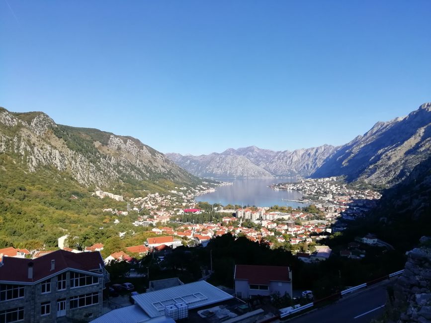 Bay of Kotor (Old Town on the right)
