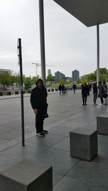 In front of the German Bundestag