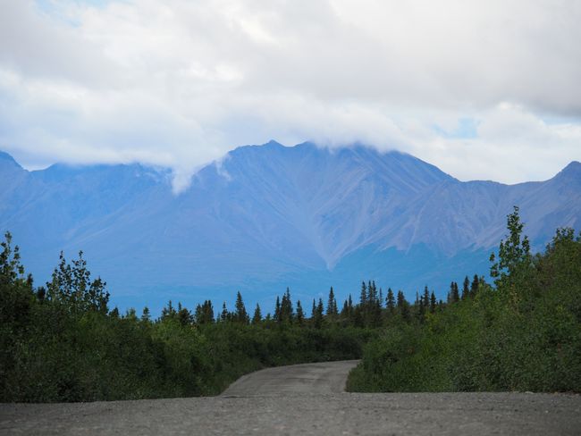 Von Fairbanks über den Denali- und den Top of the World Hwy nach Dawson City