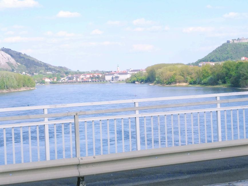 View of Hainburg on the Danube