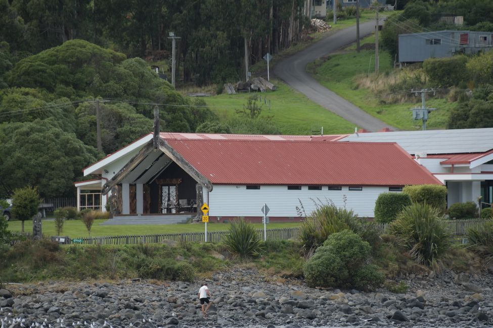 Banks Peninsula - Akaroa - Maori assembly house