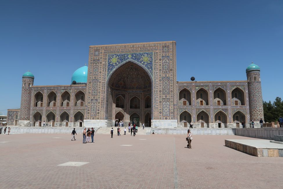 Leg 94- Tashkent မှ Samarkand အထိ