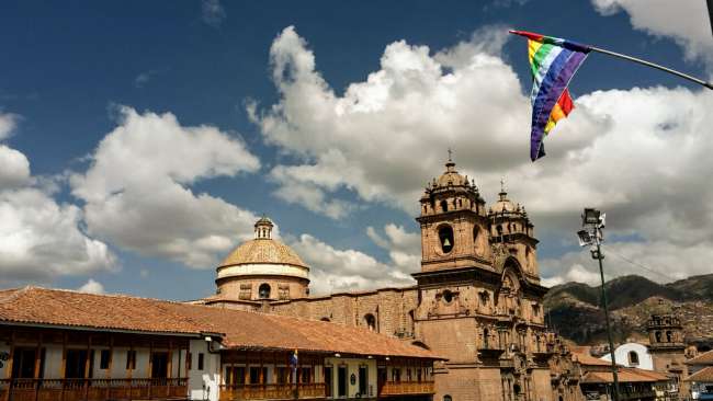Am Plaza de Armas in Cusco 