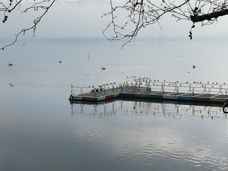 Lake Ulubat seen from Gölyazi