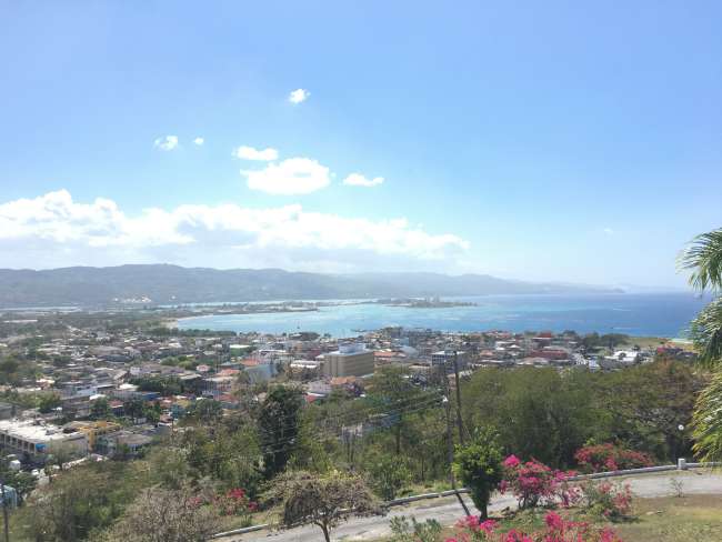 View over Montego Bay.