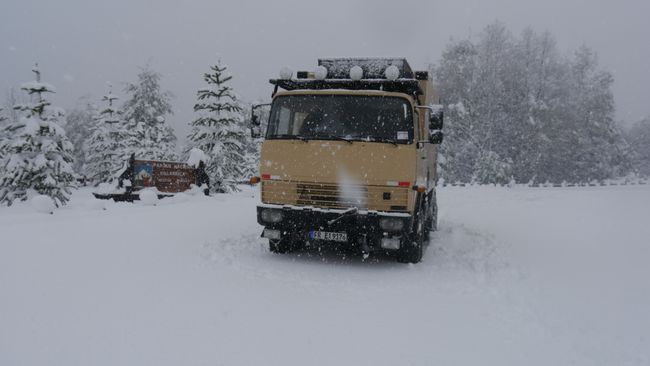 Parku Kombëtar Villarrica -kaosi i borës