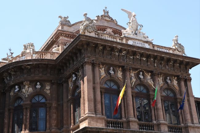 The opera house in the birthplace of Bellini opened in 1890