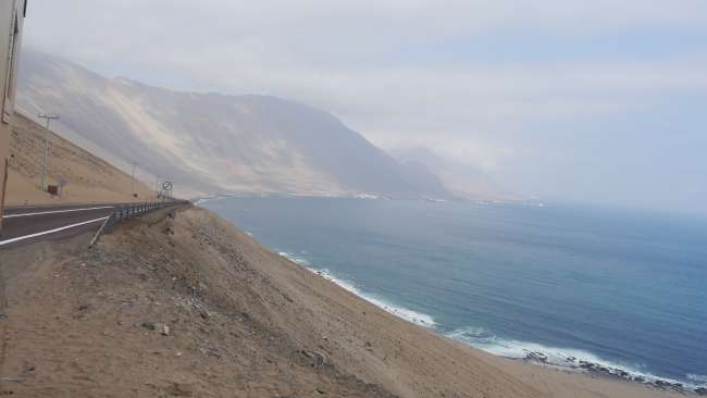 Pantai utara Chile - entah bagaimana bukan untuk kami.