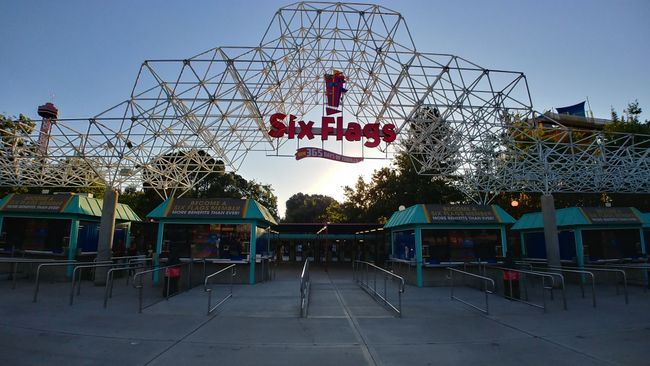 Los Angeles und Six Flags Magic Mountain