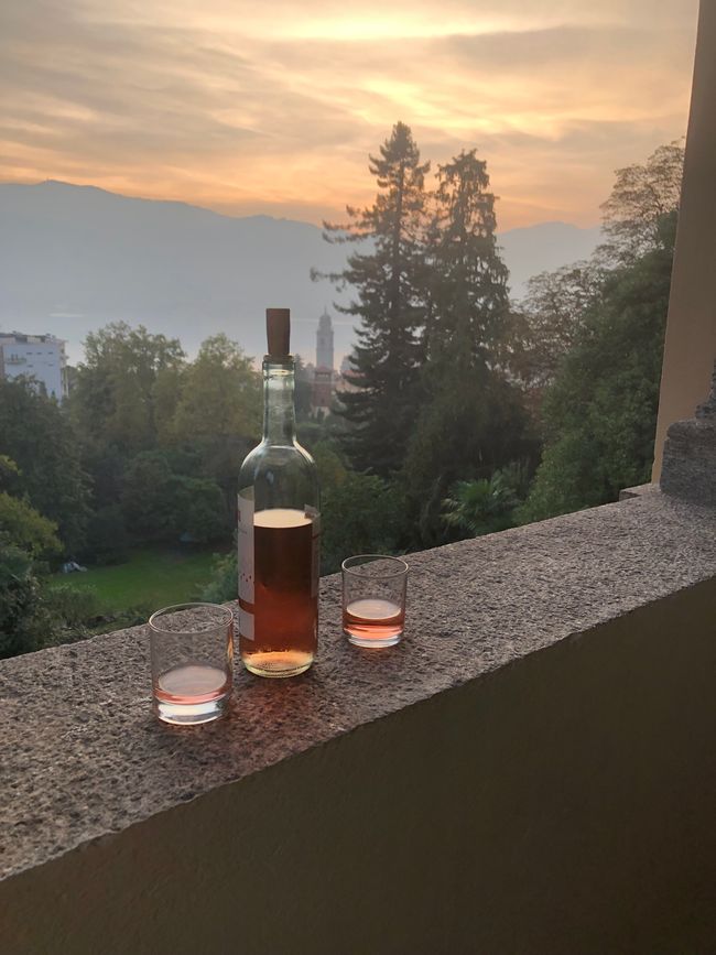 This is how a day at Lake Maggiore can end