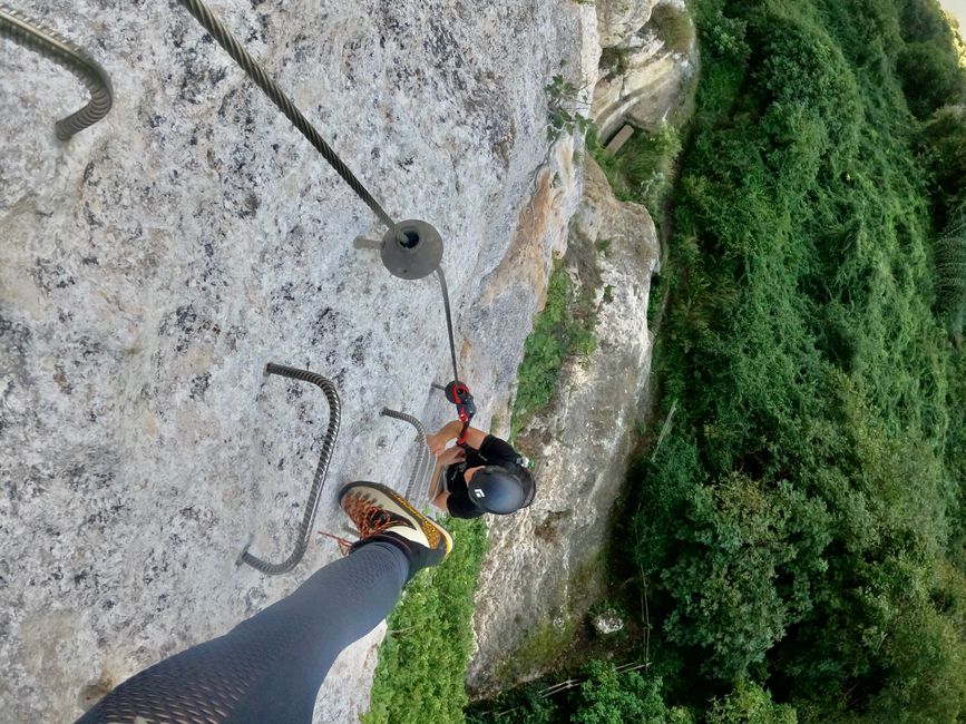 Tag 304 - Klettersteig „Via Ferrata della Regina“ & Ferienende