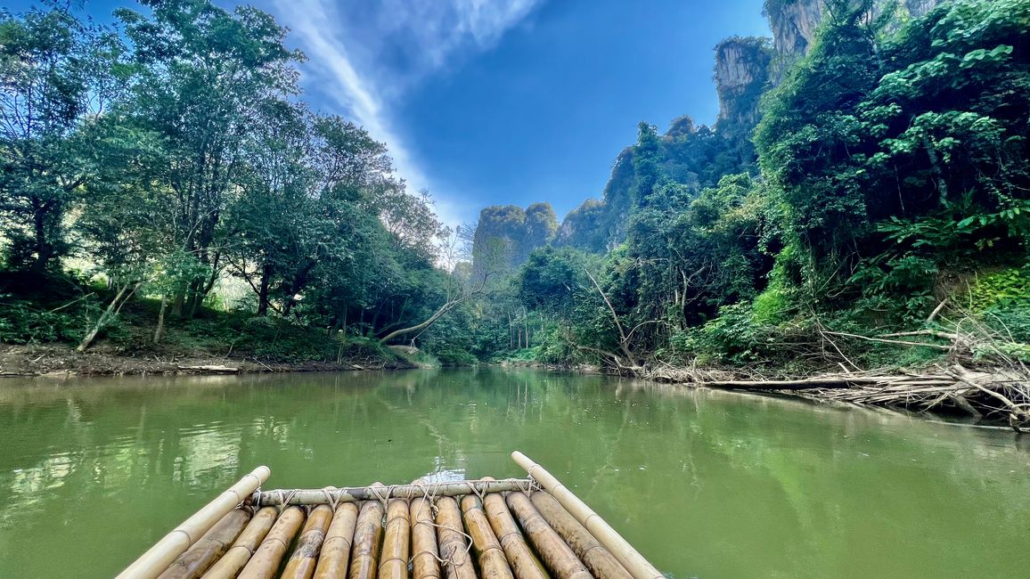 Tag 326 - Bamboo-Rafting @ Khao Sok National Park