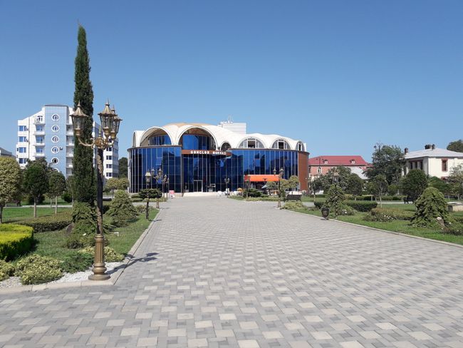 tea house in Heydar Aliyev Park