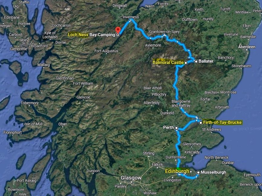 BLOG 6: Daga Edinburgh zuwa Loch Ness