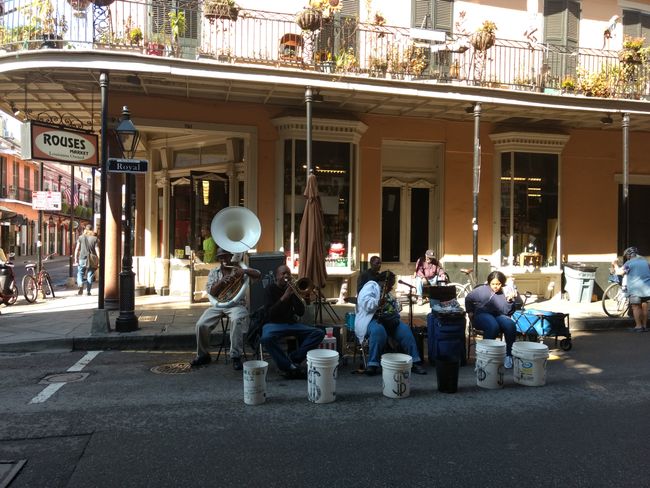 Brassband auf der Straße