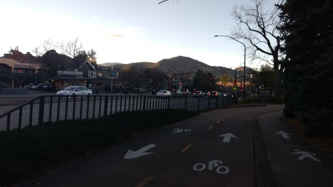 Fahrradweg durch Boulder