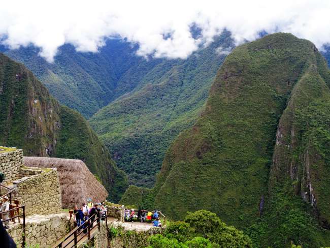 The way to Machu Picchu