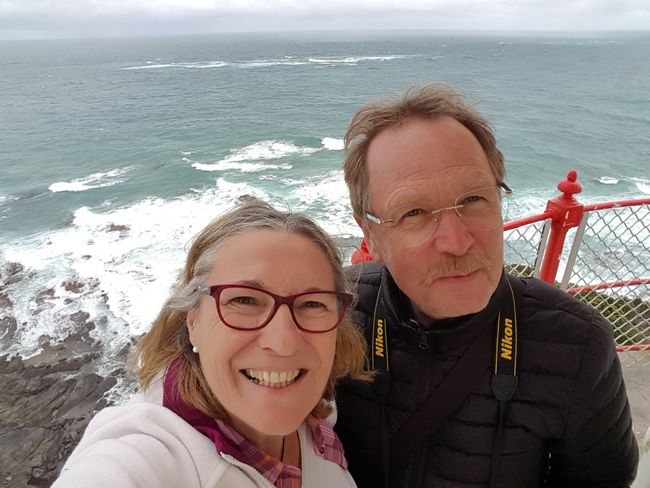 On top of the lighthouse