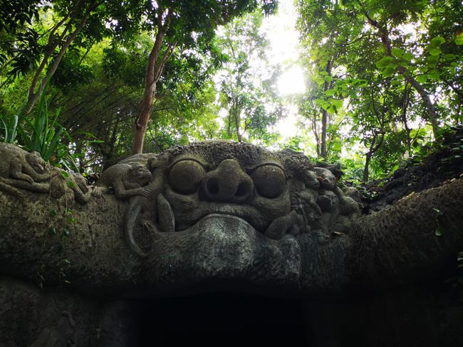 Der Eingang Sacred Monkey Forest Sanctuary