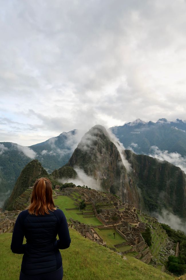 Kathi in Machu Picchu