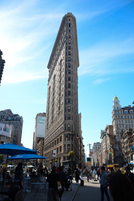 Flat Iron Building and the Square Parks