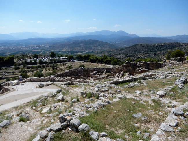 Micene dall'alto