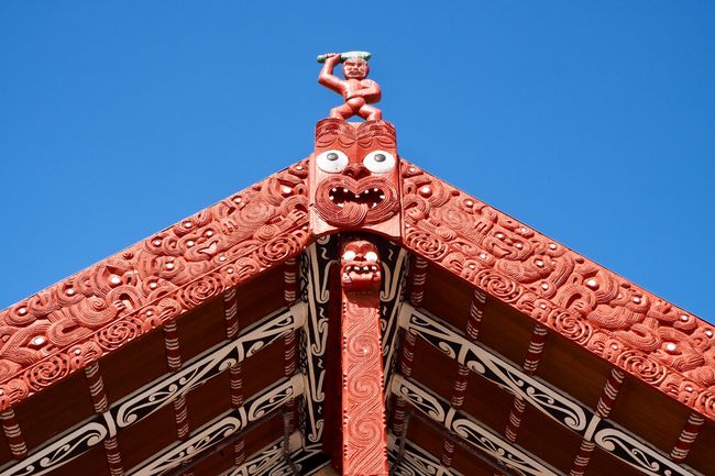 Maori Meeting House, Whakarewarewa village 