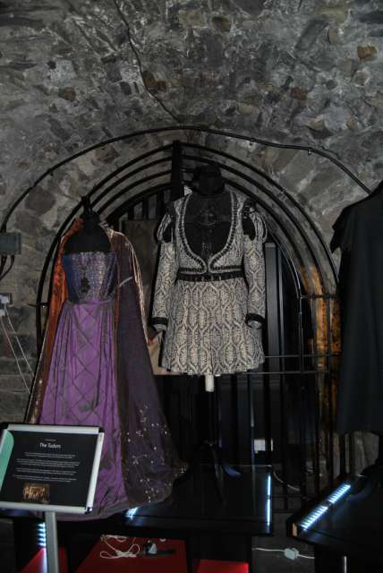 Outfits from the series 'Tudors' (Christ Church Catacombs)