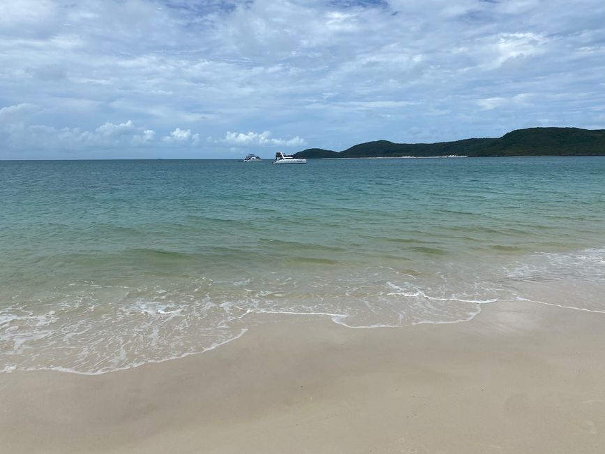 Beach afternoon in the Whitsundays