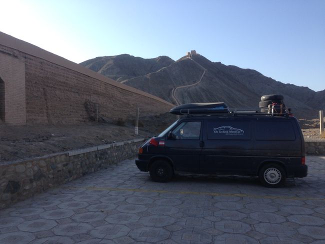 visiting the great chinese wall