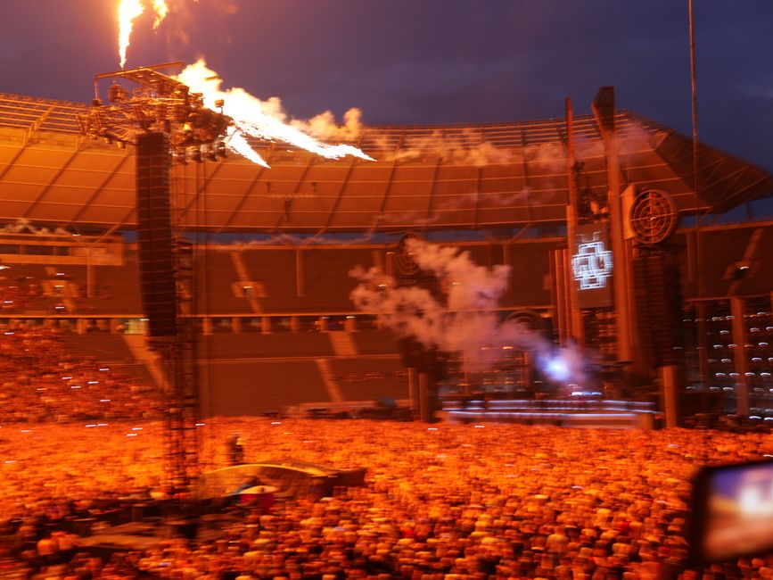 Rammstein im Berliner Olympiastadion 