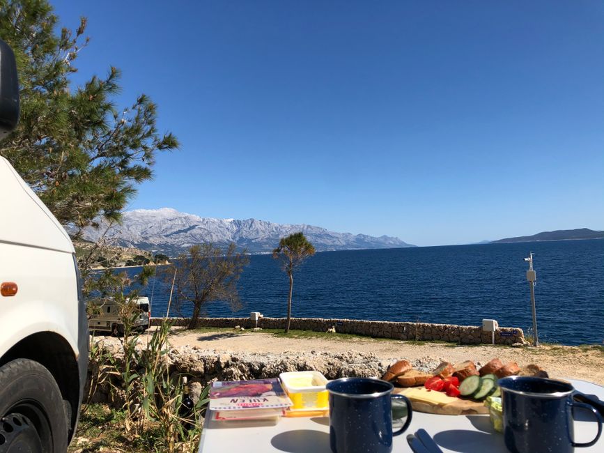 Trogir, Split and Camp Sirena