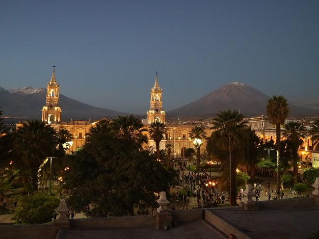 Twilight in Arequipa
