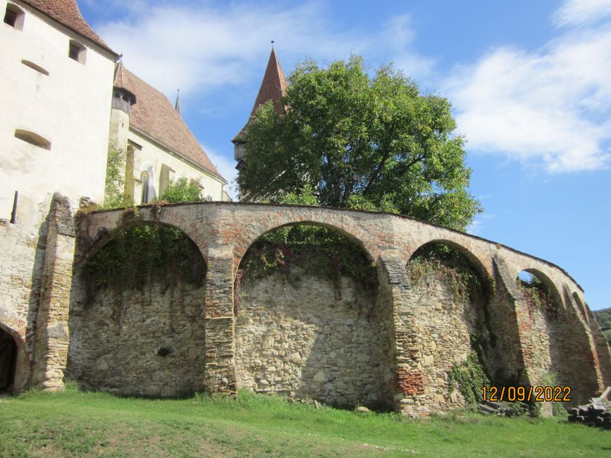 3rd wall of the fortified church