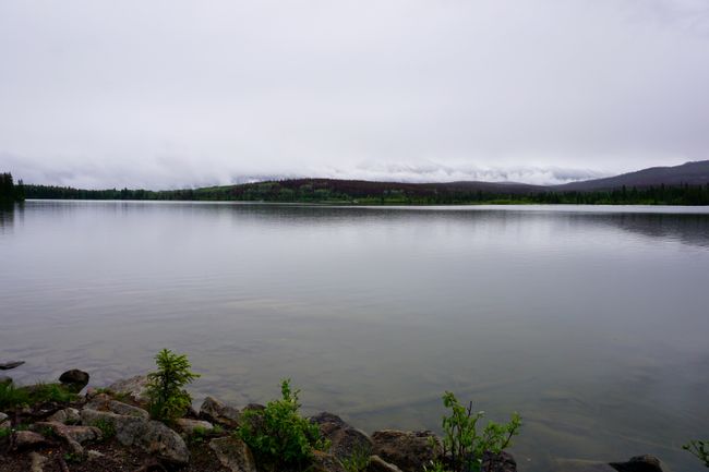 Cloudy Pyramid Lake