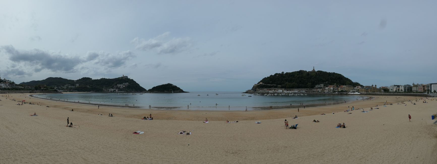 1. Etappe Irun bis San Sebastian