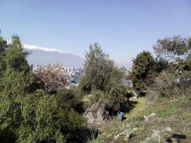 view from Cerro San Cristóbal